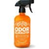 ANGRY ORANGE Pet Odor Eliminator for Strong Odor ?C Citrus Deodorizer for Strong Dog or Cat Pee Smells on Carpet. Furniture & Indoor Outdoor Floors ?C 24 Fluid Ounces ?C Puppy Supplies