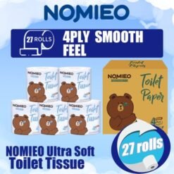 Ultra Soft 4-Layer Toilet Tissue – Strong Absorption & Gentle Care